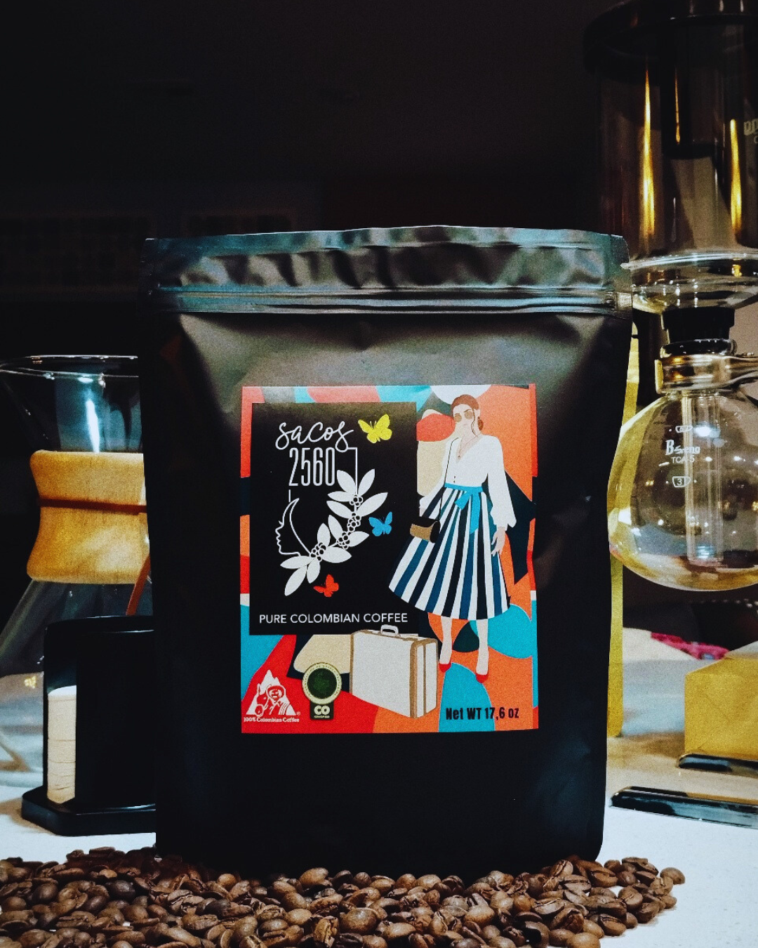 SACOS 2560 Founders Batch – Colombian Specialty Coffee (17.6 oz)